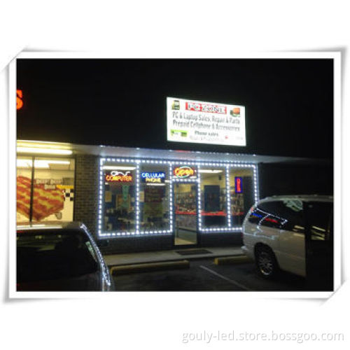 LED aluminum profiles, contain the LED module with track and cover together